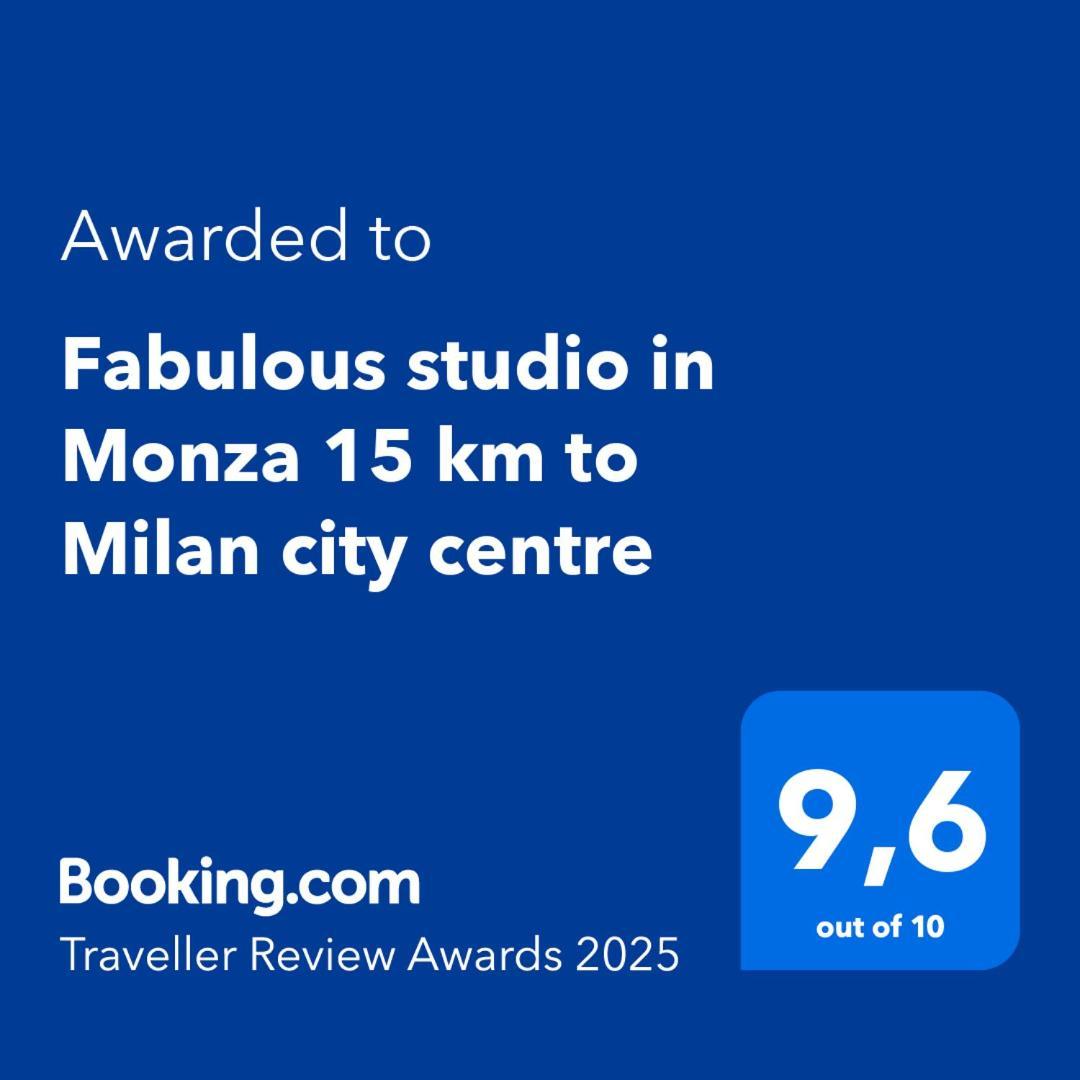 Fabulous Studio In Monza 15 Km To Milan City Centre Bagian luar foto